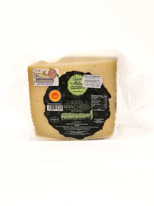 QUESO CURADO OVEJA LA ALDEA D.O.